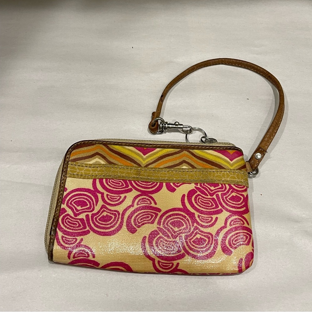 Fossil Key-Per Zippered Wristlet - image 2